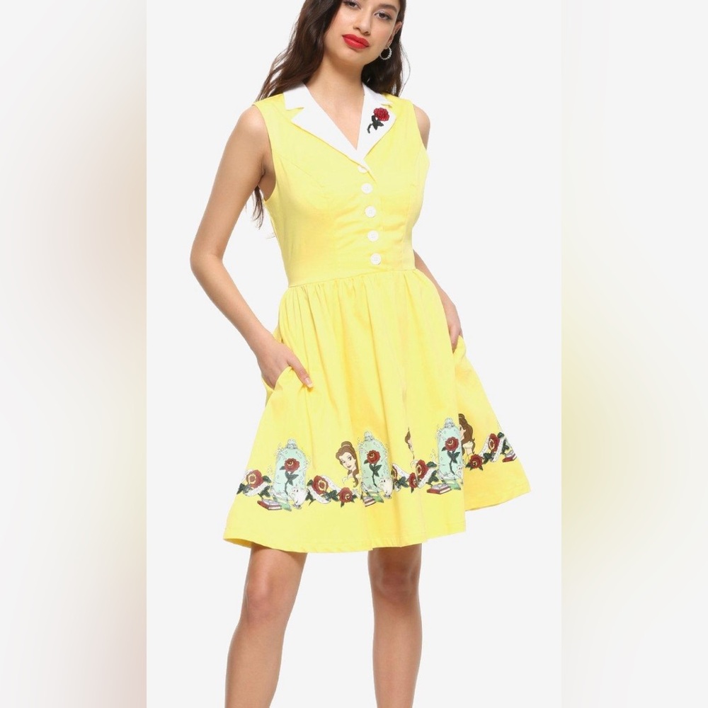 NWOT Her Universe Disney Beauty and the Beast Belle  retro dress size 3X